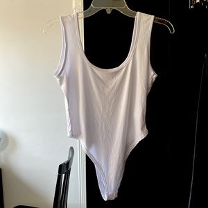 Boohoo White Bodysuit